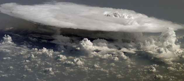 A cumulonimbus cloud